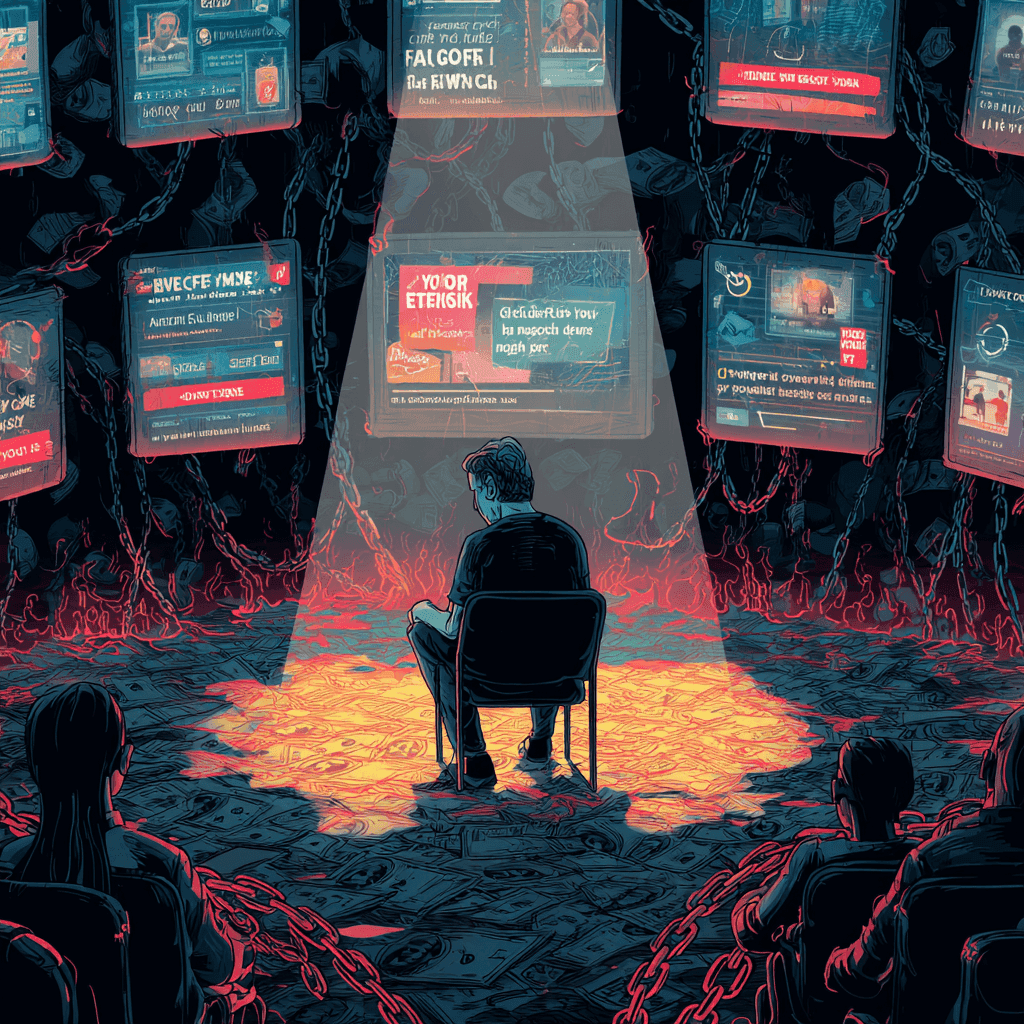 The Fear Economy: How Your Anxiety Became the Most Profitable Product on Earth