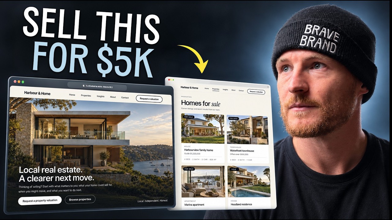I Built a Full Website + CRM With AI in 1 Hour